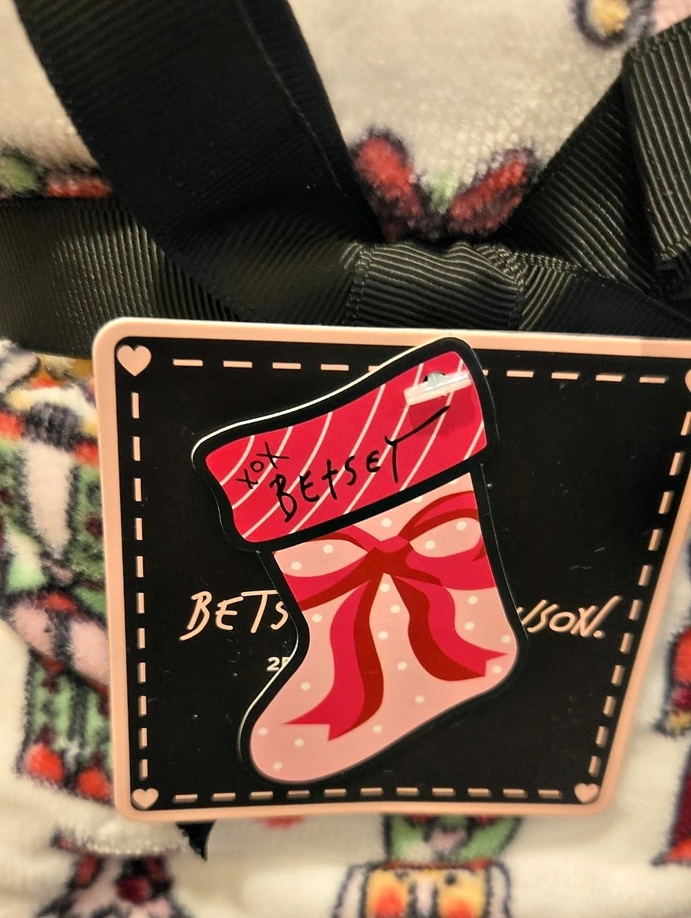 Betsey Johnson Nutcracker 2-Piece Hand Towel Set Cotton Hand Towel Set Nwt - Picture 2 of 3